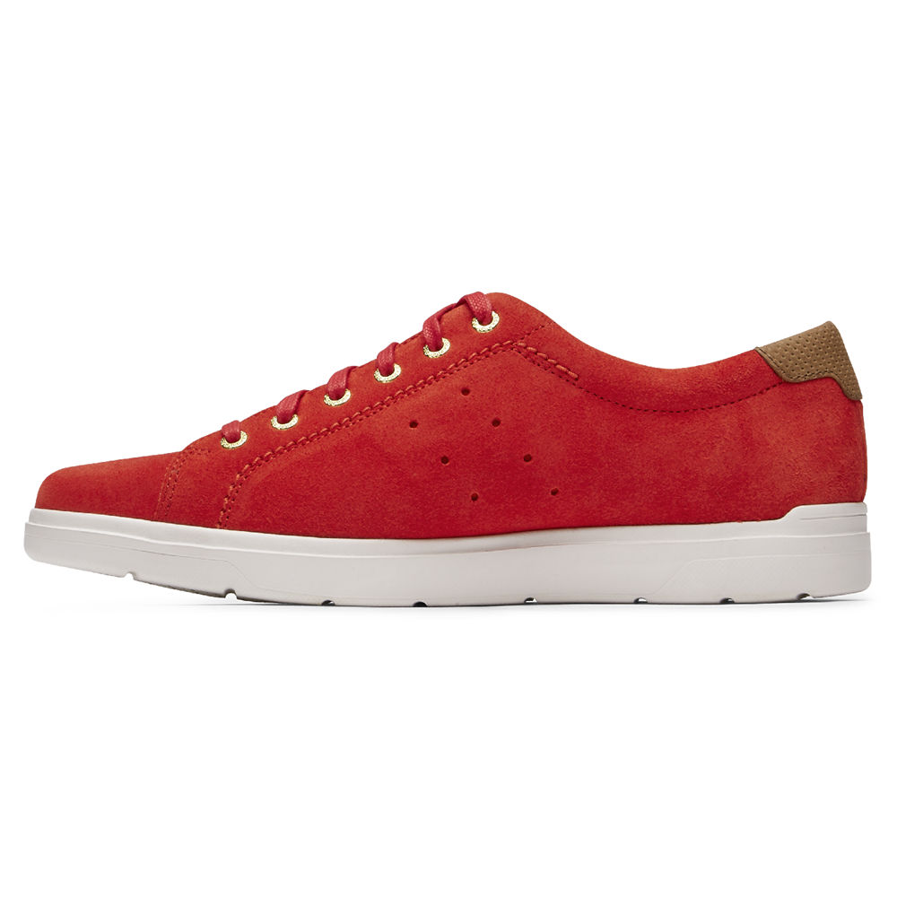 Rockport Sneakers For Mens Red - Total Motion Lite Ltd Lace-To-Toes - OL0163459